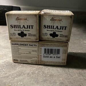 Sennasi x4 Shilajit only one opened and used once
